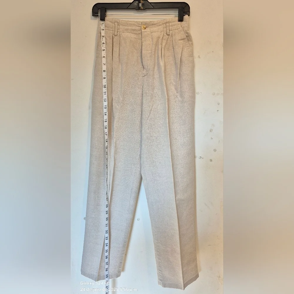 L.L. Bean Men's Beige Dress Pants